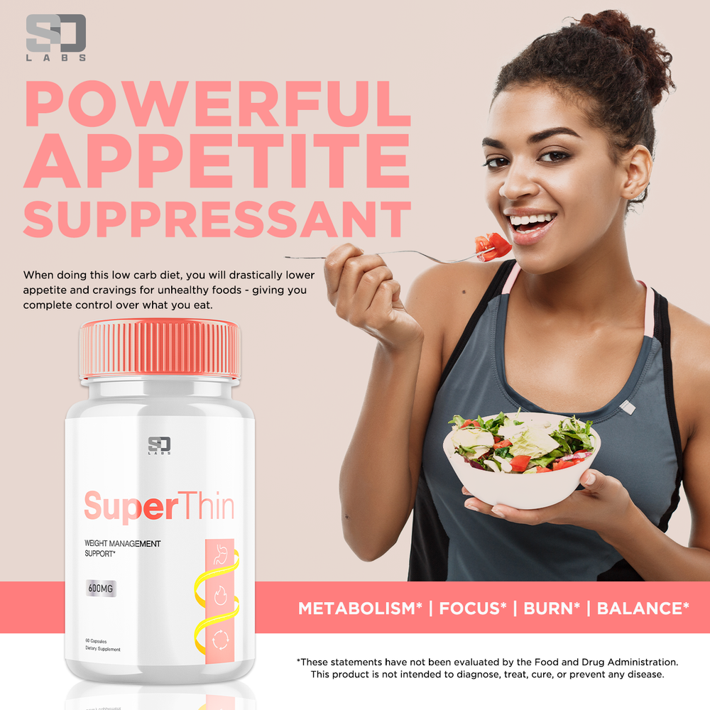 SuperThin - Advanced Weight Support Supplement Natural Formula (2 Pack)