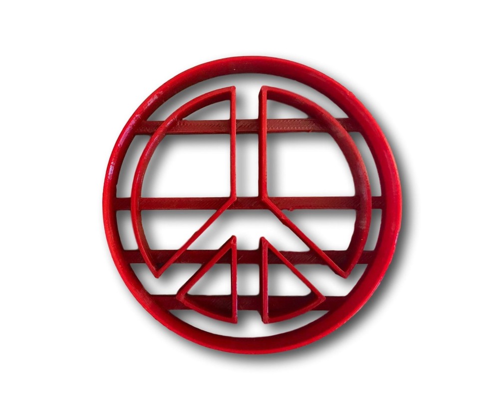 Peace Symbol Cookie Cutter - Choose Your Size