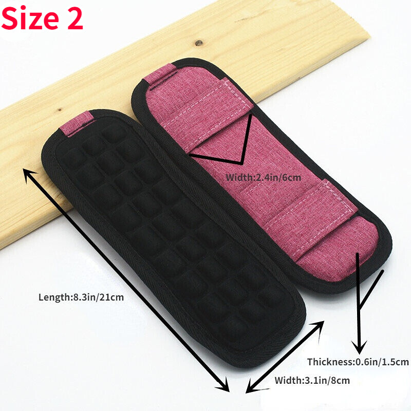 One Shoulder Strap Pad Non Slip Anti Vibration Shock Decompression Bag Backpack