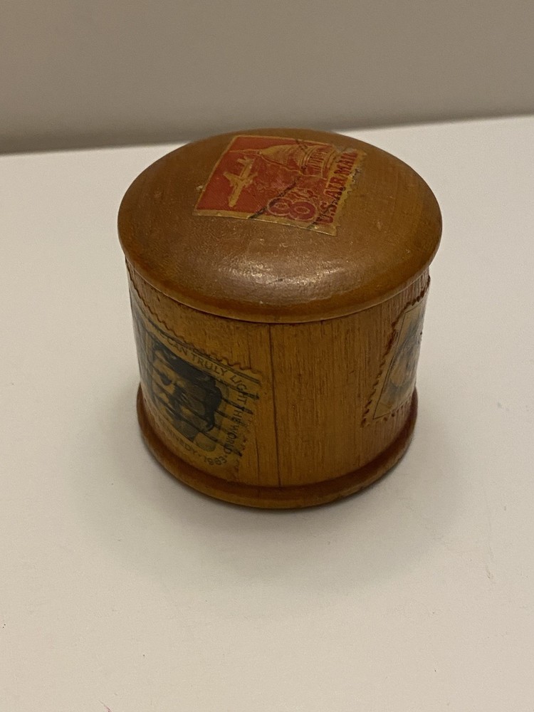 Vintage stamp roll holder