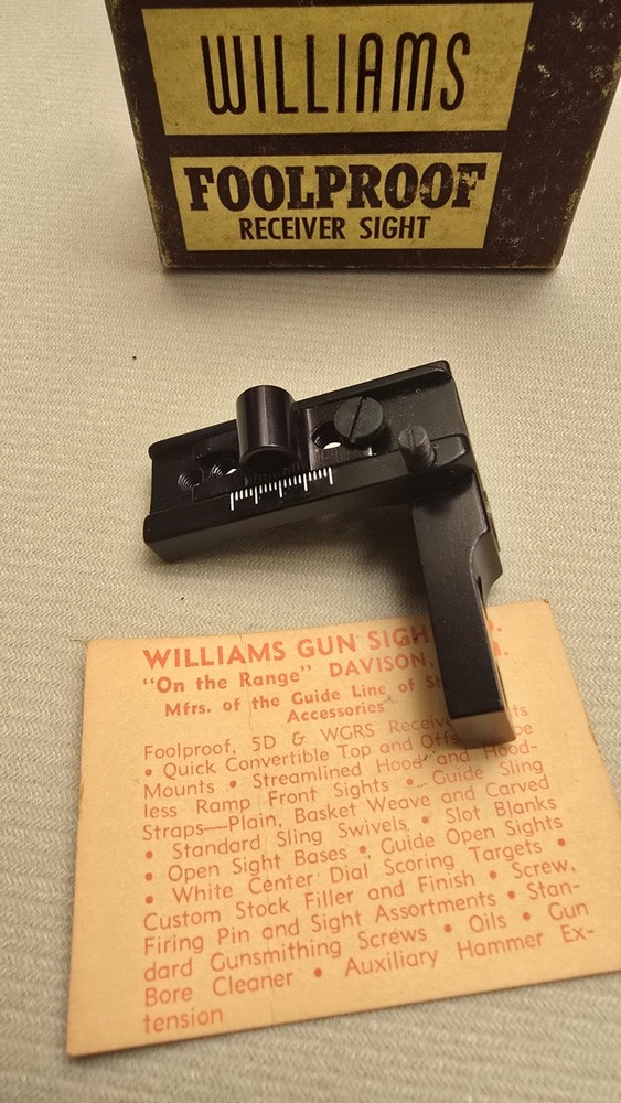 Williams foolproof FP model T/C receiver sight