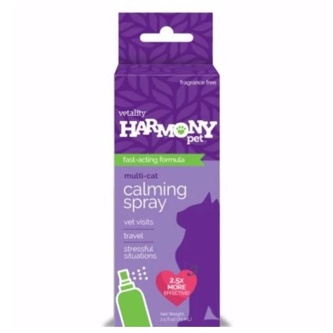 Harmony Pet Calming Spray Multi-Cat Fast-Acting