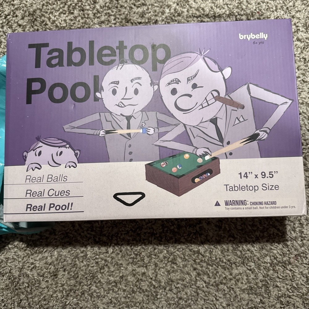 tabletop pool table