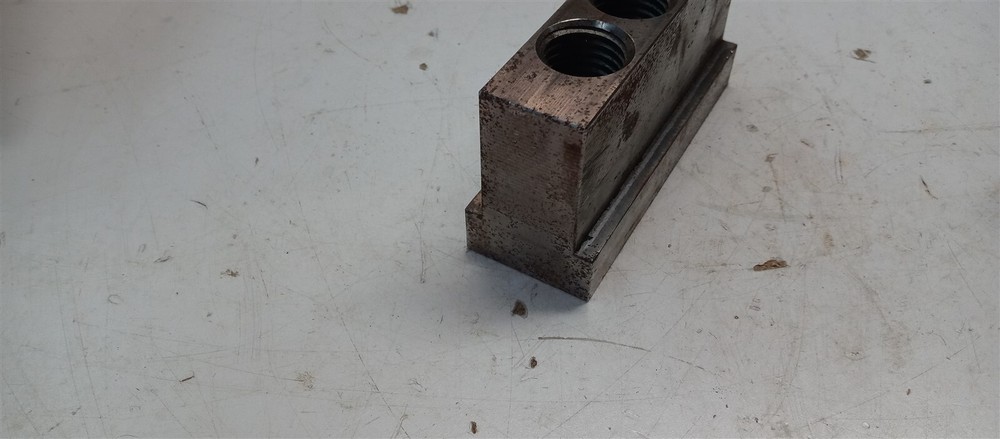 Tee Nut Work Holders 5" Long 1.775" Base 1.25" Top 3 Bolt 1-12