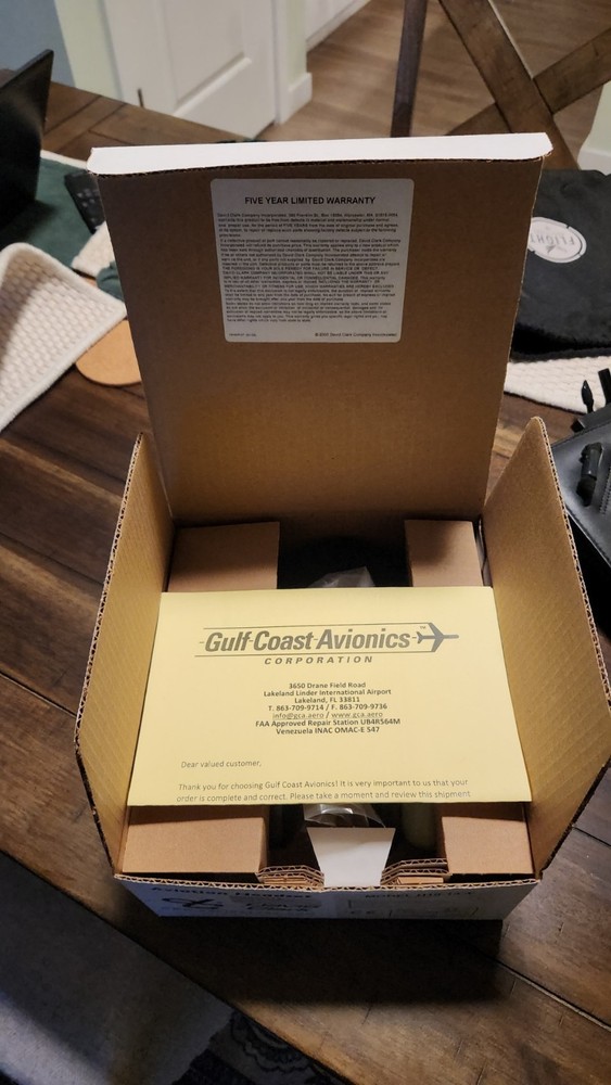 David Clark Aviation Headset