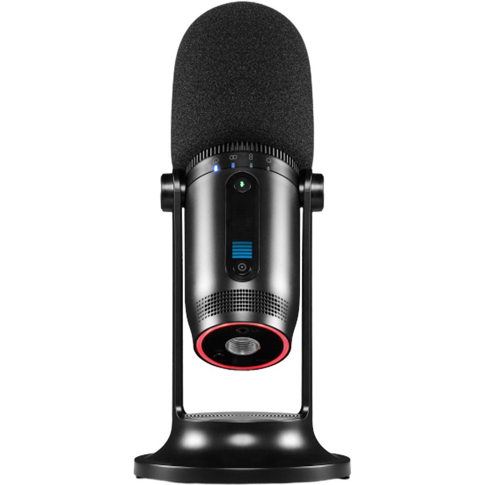 Thronmax MDrill One Pro USB Microphone with Tabletop Stand, Jet Black