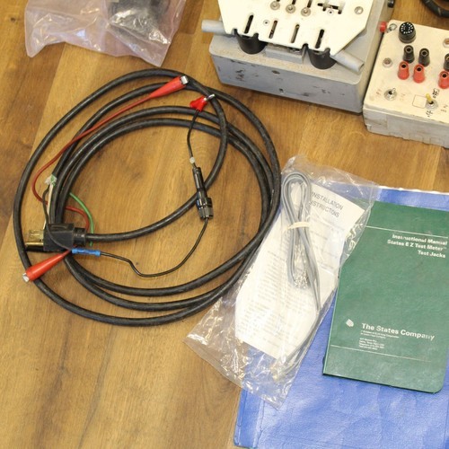 Multi-Amp E-Z Test Meter Test Jacks & Cables Mix Power Lot Bundle