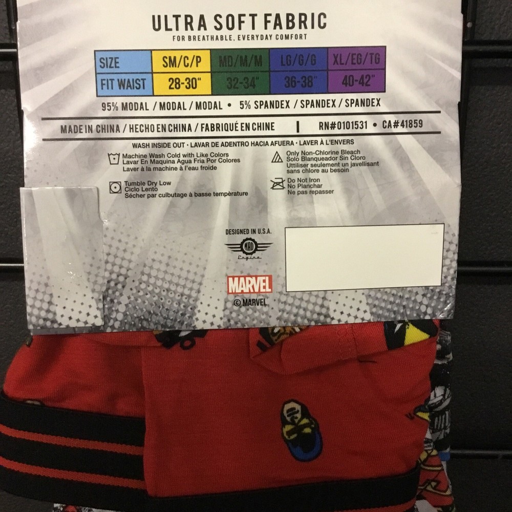 Marvel Men's 2 Pack X-Men Boxer Briefs