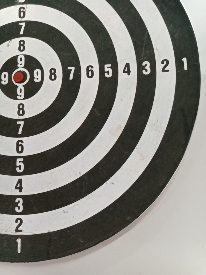 PS Logo Pre-owned Double Sided Dartboard Standard & Target