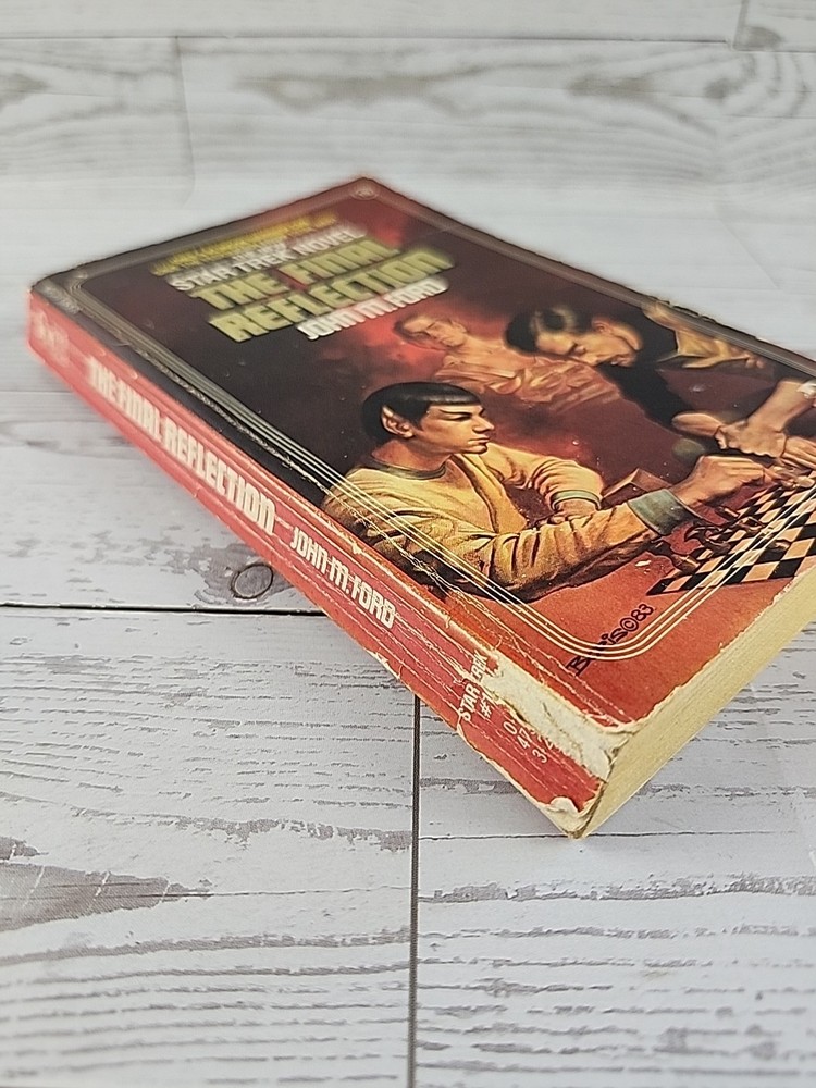 Star Trek: The Final Reflection by John M. Ford Paperback Acceptable