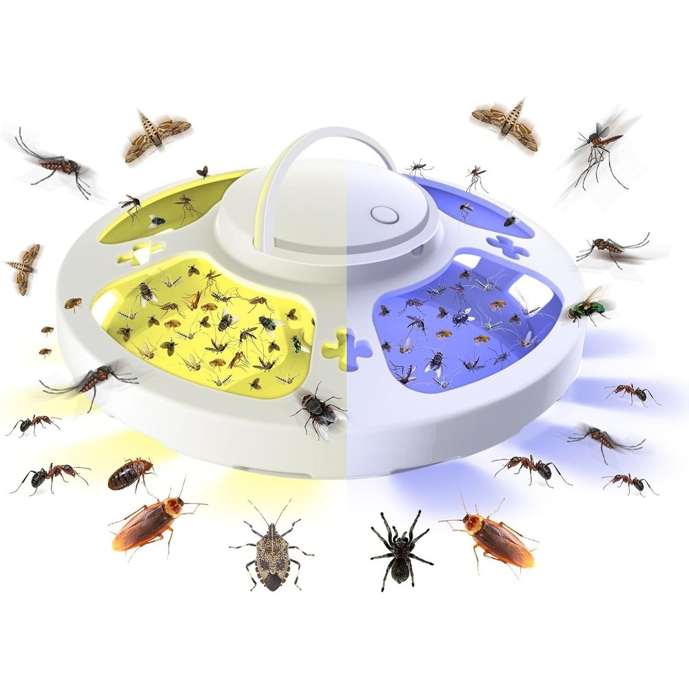 Flea Traps for Inside Hanging Flea Light Traps Bug Moth Mosquito Killer Lamp
