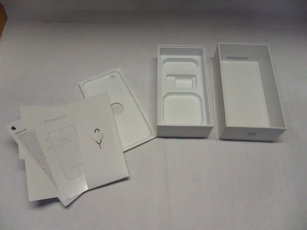 iPhone 6s Silver Box Original Apple Box Only Without Phone