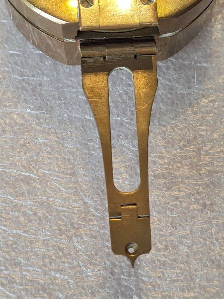 Vintage Stanley Brass Navigation Compass - Maritime