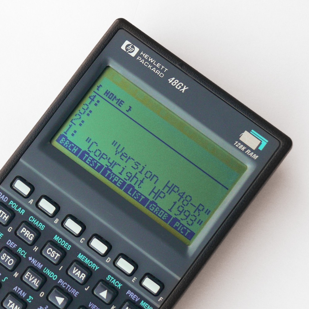Hewlett Packard HP 48GX Graphing Calculator