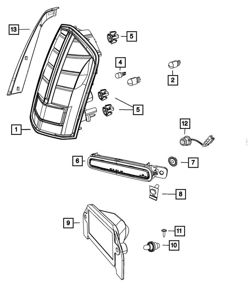Genuine Mopar Passive Entry Switch 68087978AC