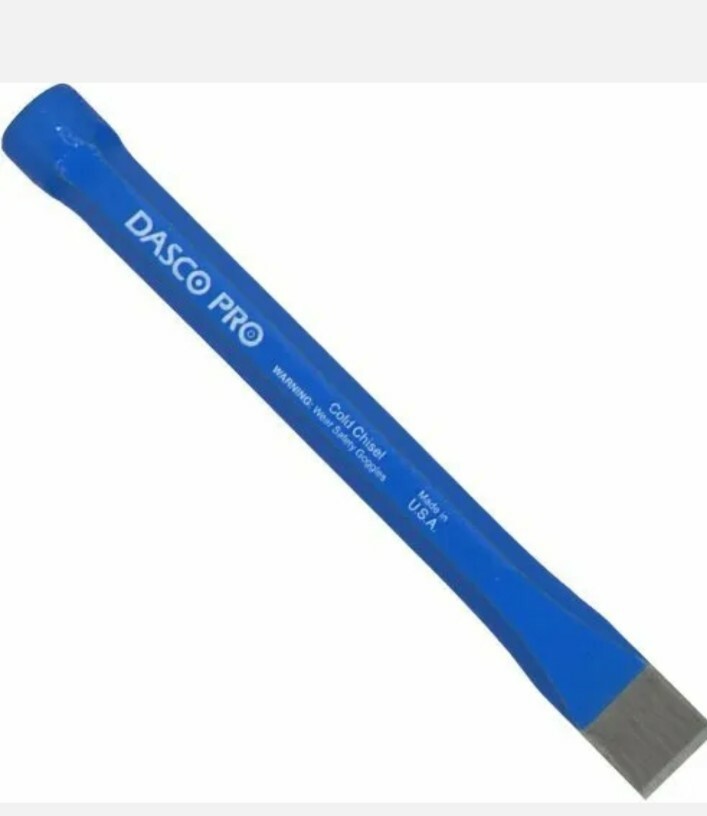 DASCO Pro Cold Chisel  1/4 CUT 4-7/8 Length