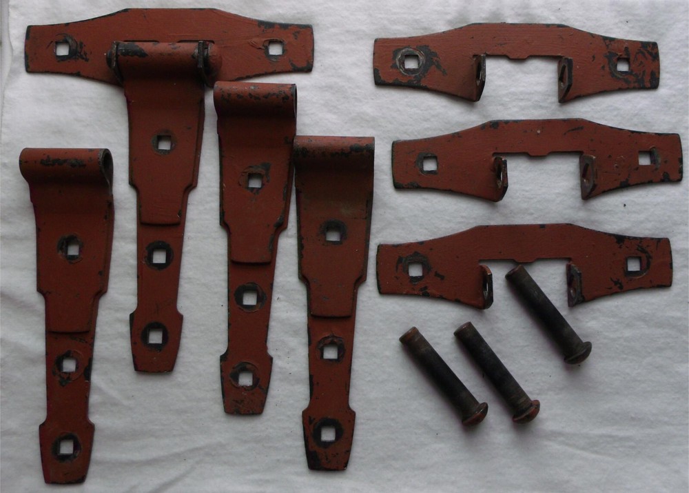 Unique Vintage Set Barn Hinges Farm Hinges