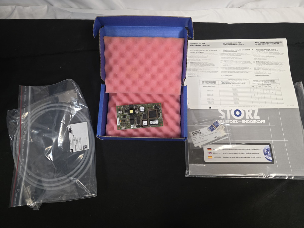 Covidien Force Triad Module 20091322 with Instructions & Connecting Cable