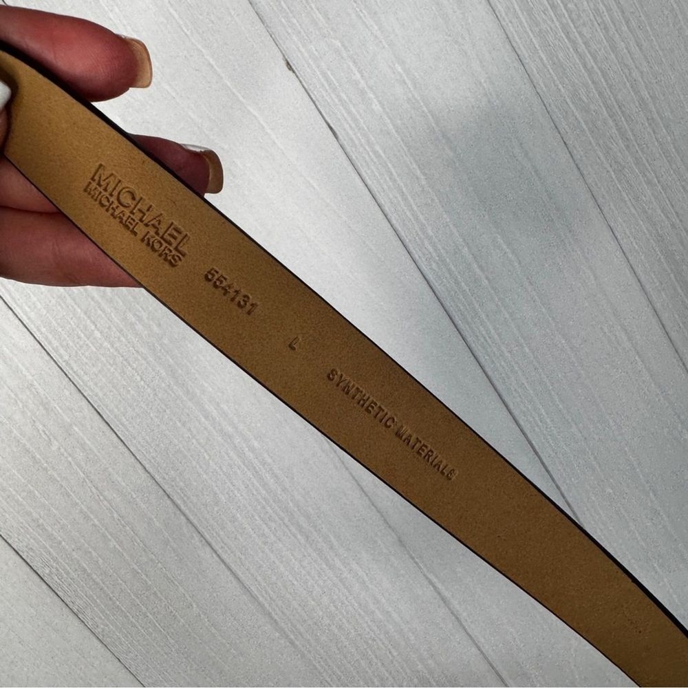 MICHAEL Michael Kors Brown Belt Bag Size L EUC