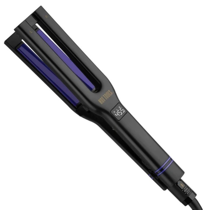 Hot Tools Pro Signature Dual Plate Charcoal Ceramic Flat Iron