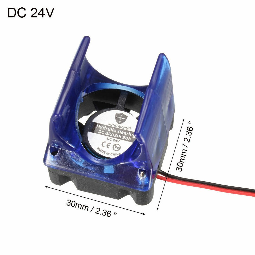 V6 Cooling Fan DC 24V for 3D Printer Extruder