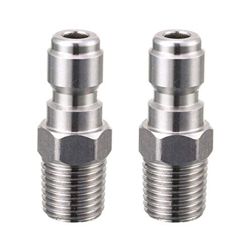 Pressure Washer Coupler, Quick Connect Plug, 1/4 Adapter for Surface Cleaner