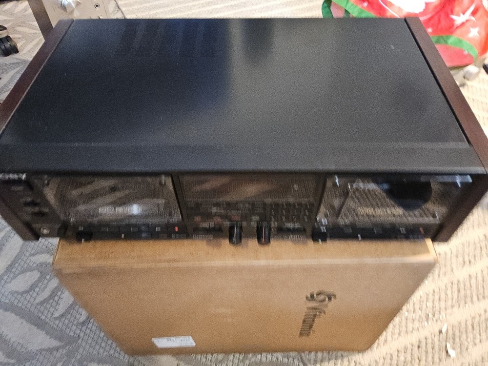 sony stereo cassette deck