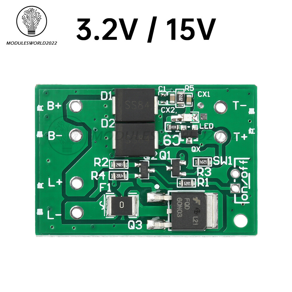 3.2V-15V Solar Light Circuit Control Board Solar Light Controller PCBA Board
