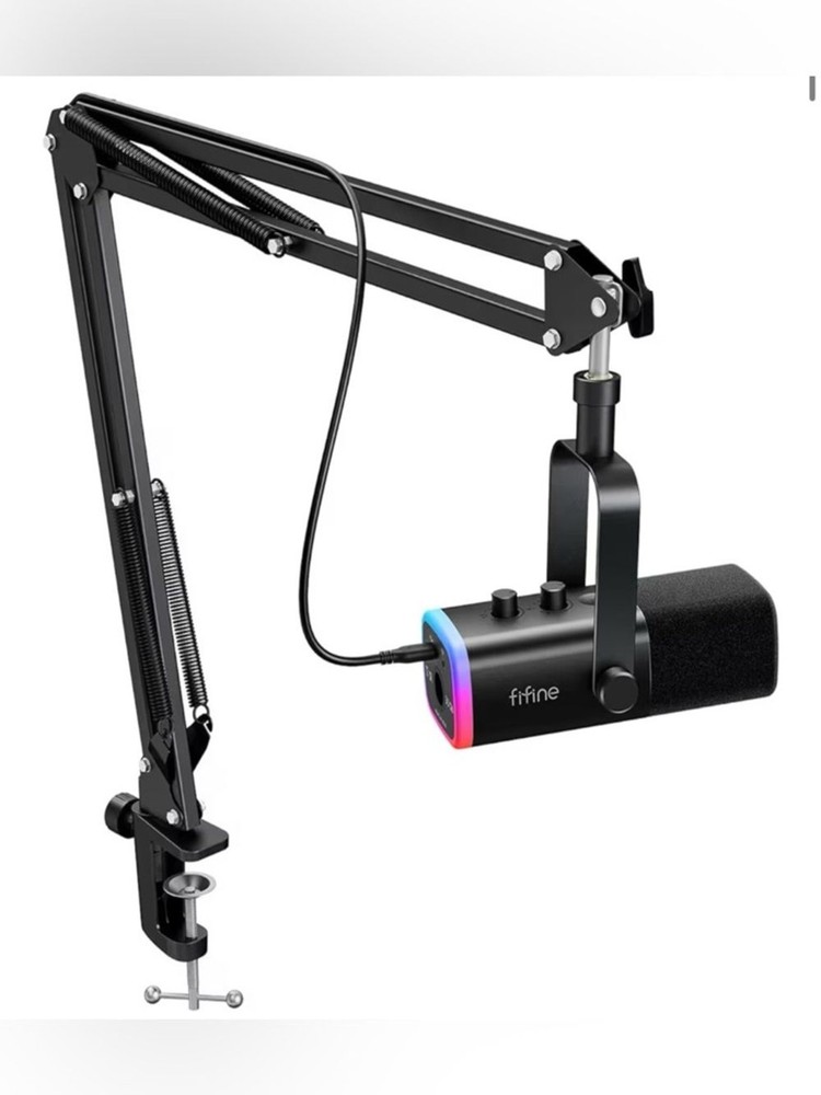 FIFINE XLR/USB Gaming Microphone Set