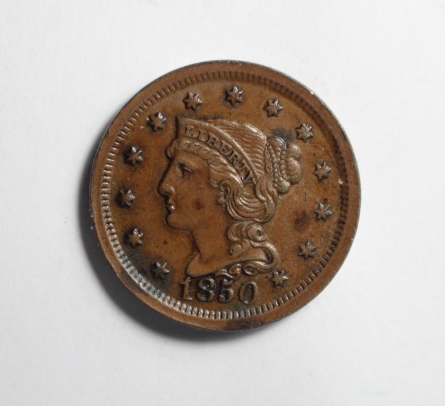 1850 LARGE CENT LRP207