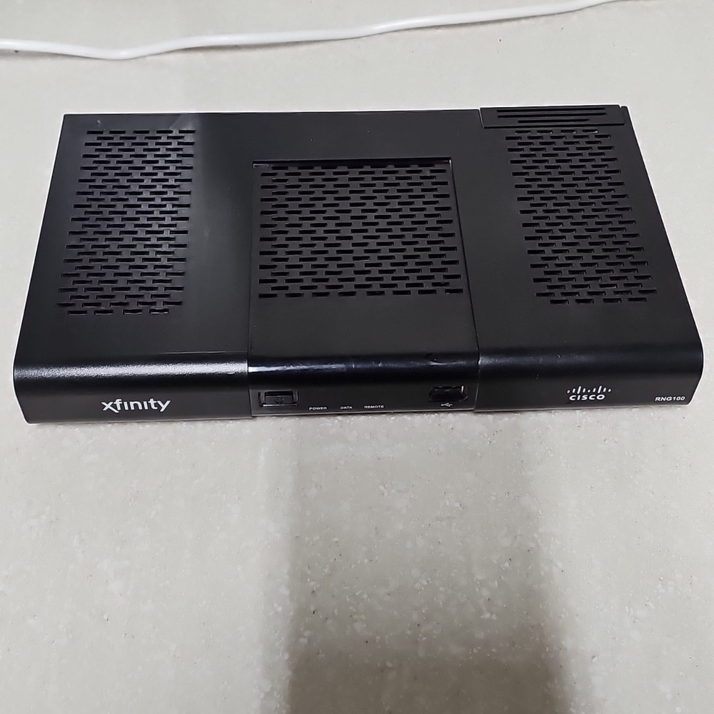 Comcast Xfinity BUNDLE RNG110 Cable Box W/Remote AC ADAPTER & COMCAST DVI105COM1