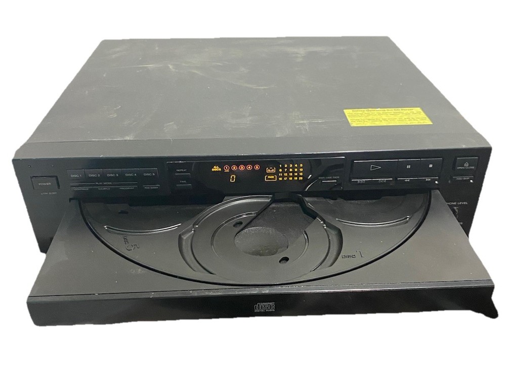 Sony 5 Disc CD Changer CDP-C27 - Working