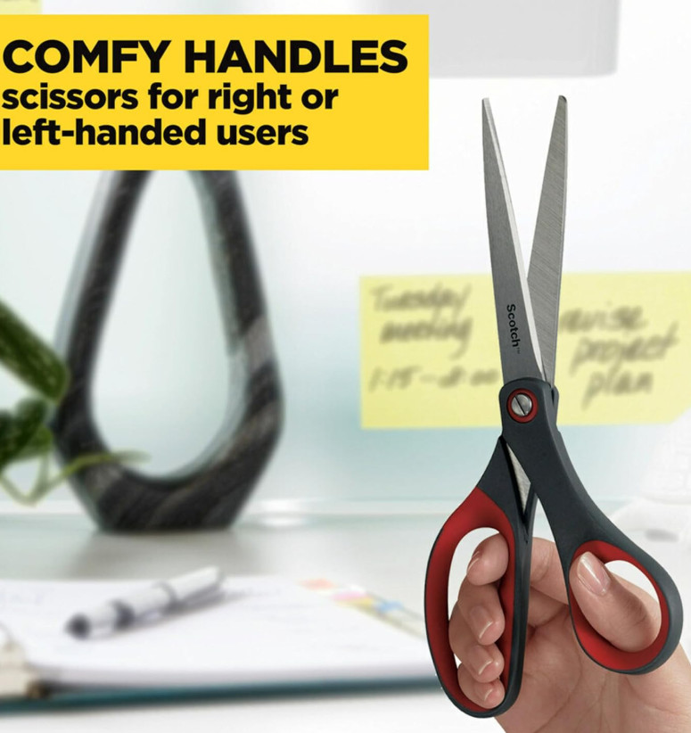 Scissors Precision Multi-Purpose Everyday Use for Both Right & Left-handed Users