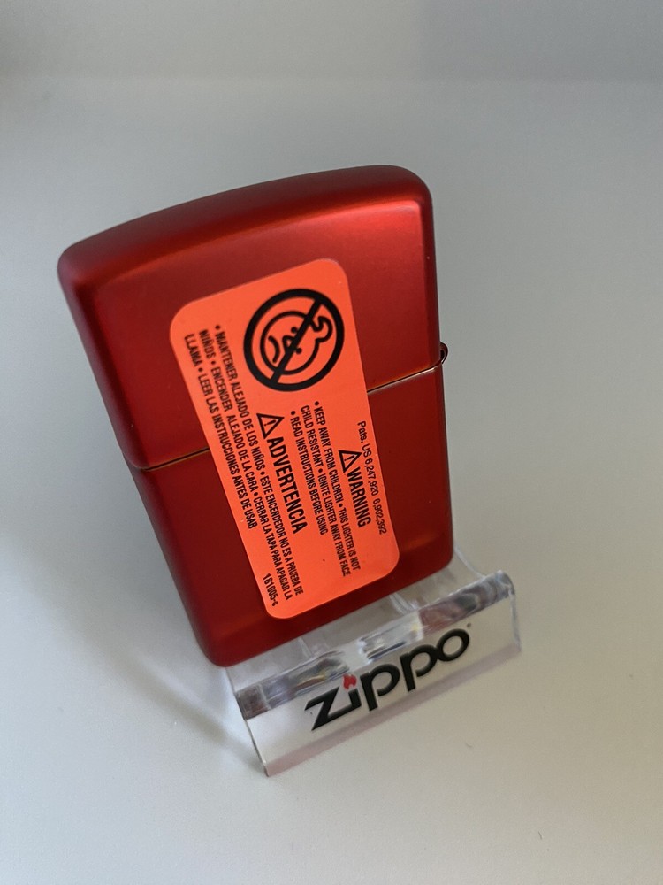 Zippo Poison On A Metallic Red 2022 Lighter