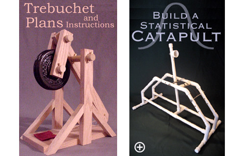 Science Project Plans 2-Pack – Trebuchet and Catapult Plans and Instructions