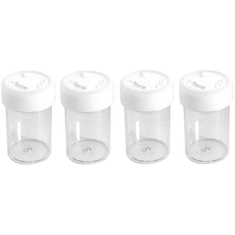 Glitter Shaker Jars 2" 4/Pkg Empty