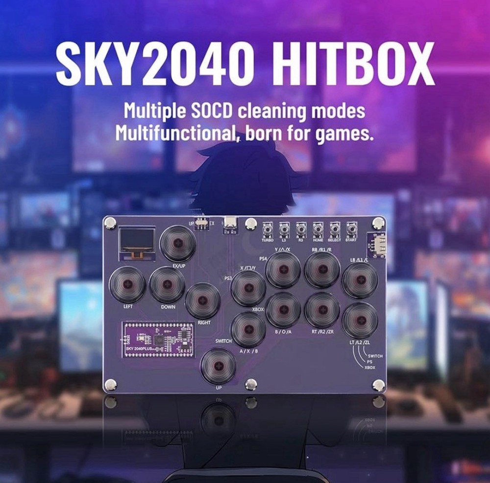 Sky2040 Hitbox Plus 13 Keys