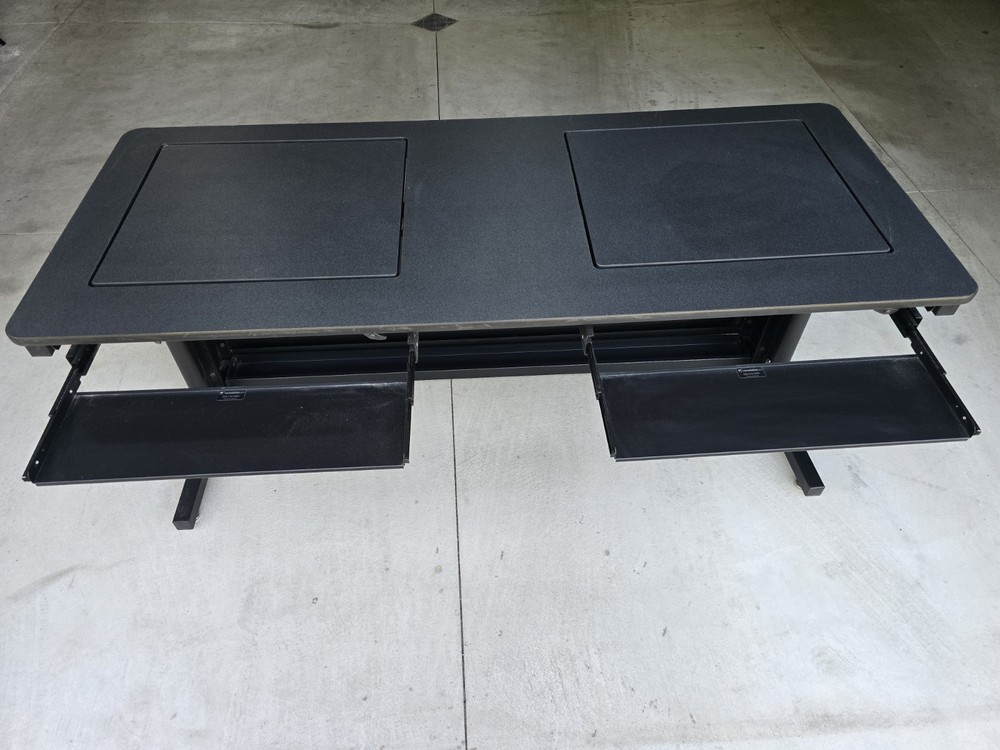 VersaTables Revolution Height Adjustable Computer Classroom Desk Table Lab