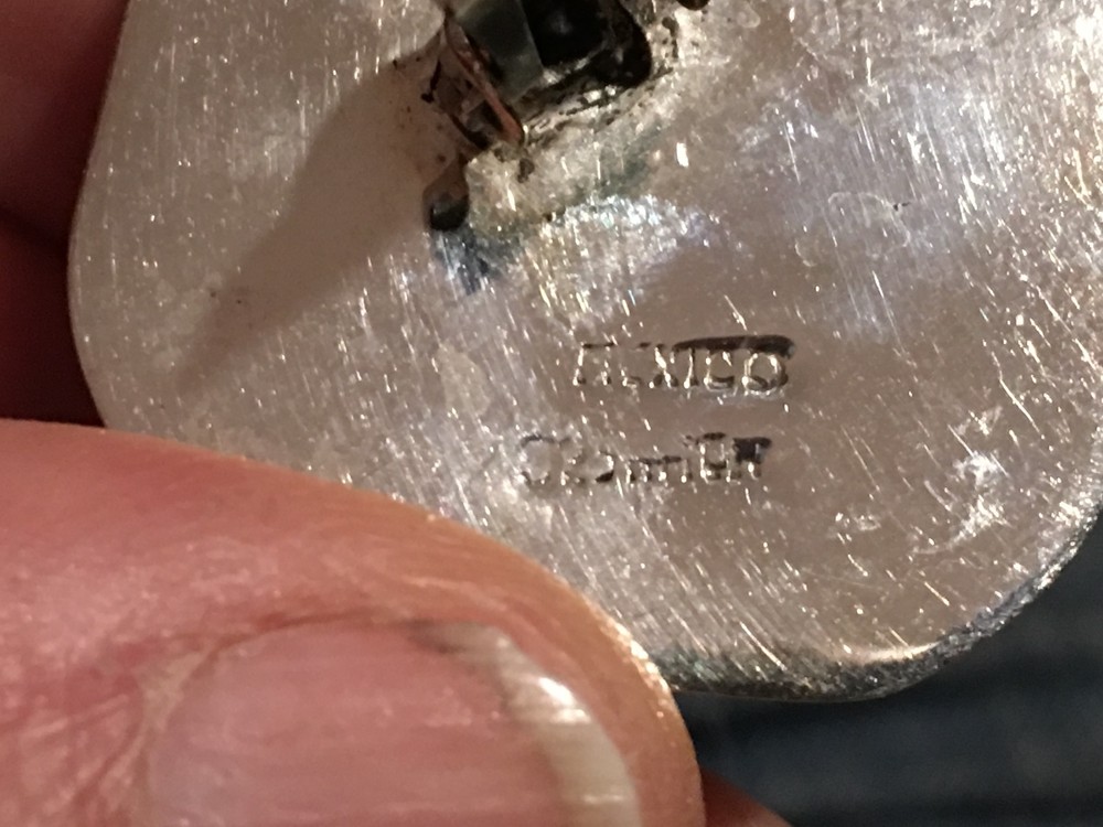 STERLING EARRINGS MARKED