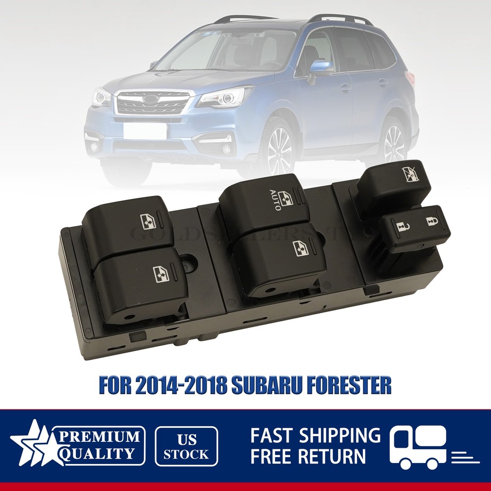 NEW Left Front Master Window Switch Black For 14-18 Subaru Forester 83071SG010