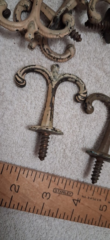 19 Vintage Ceiling Double Hooks