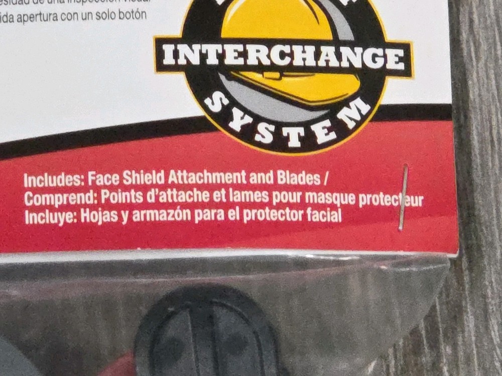 Jackson safety Interchange face shield System 38423