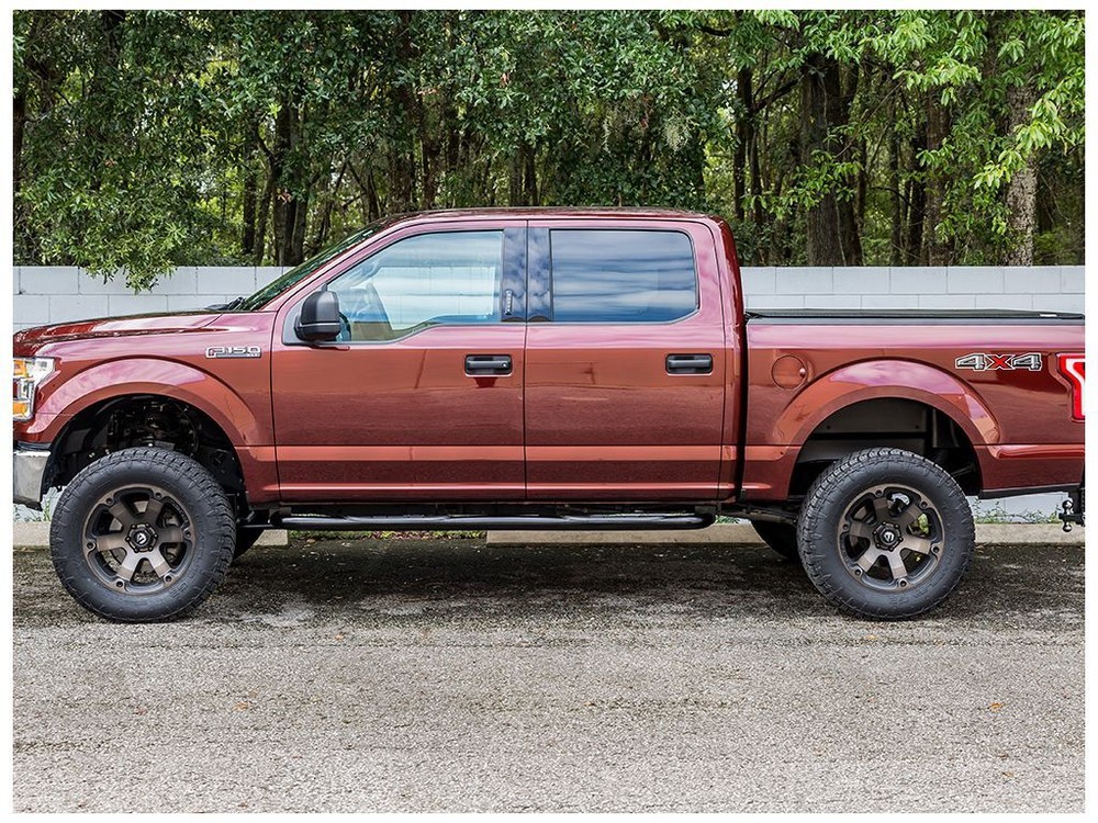 Ionic 3" Black Nerf Bars Fits 1984-2001 Jeep Cherokee