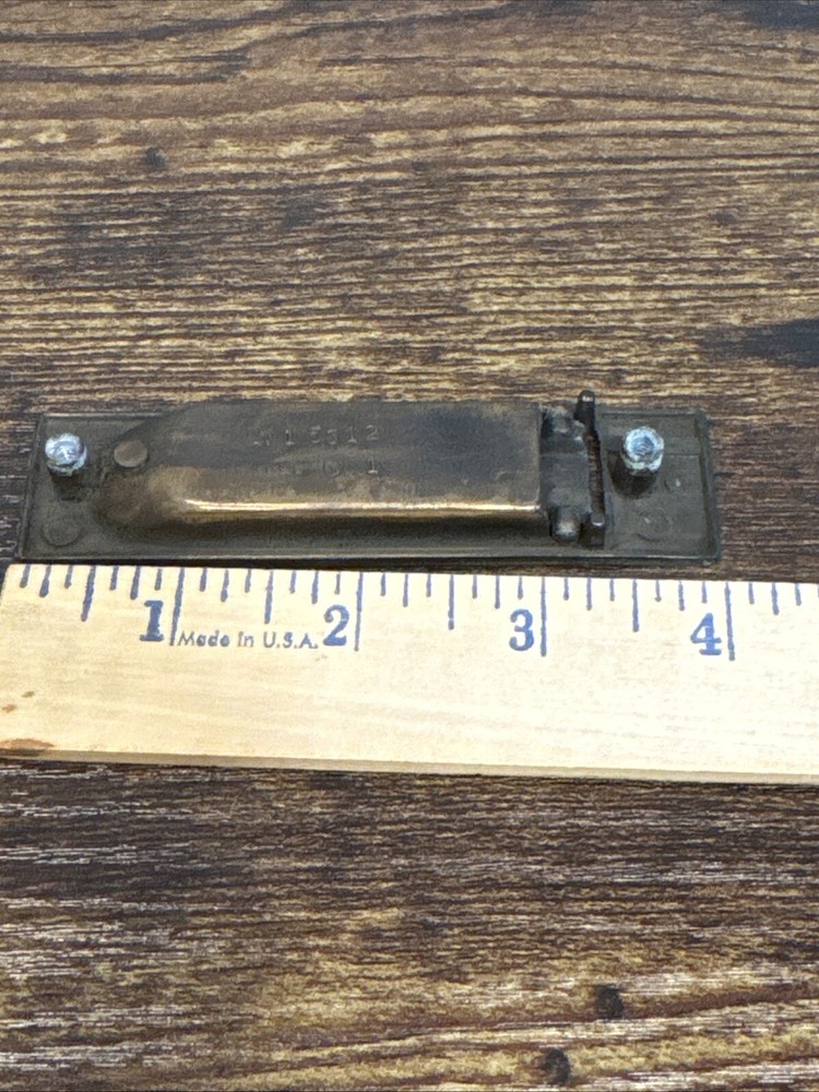 Drexel Passage Door Pull Brass Handle Campaign KCB N15812 Vintage Replacement