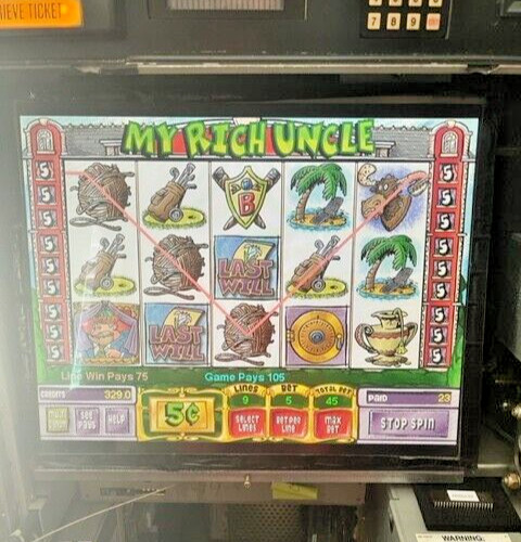 IGT I-GAME My Rich Uncle Software