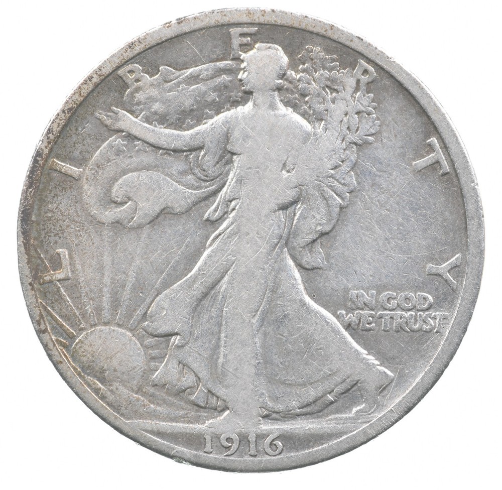 1916 Walking Liberty Half Dollar *2059