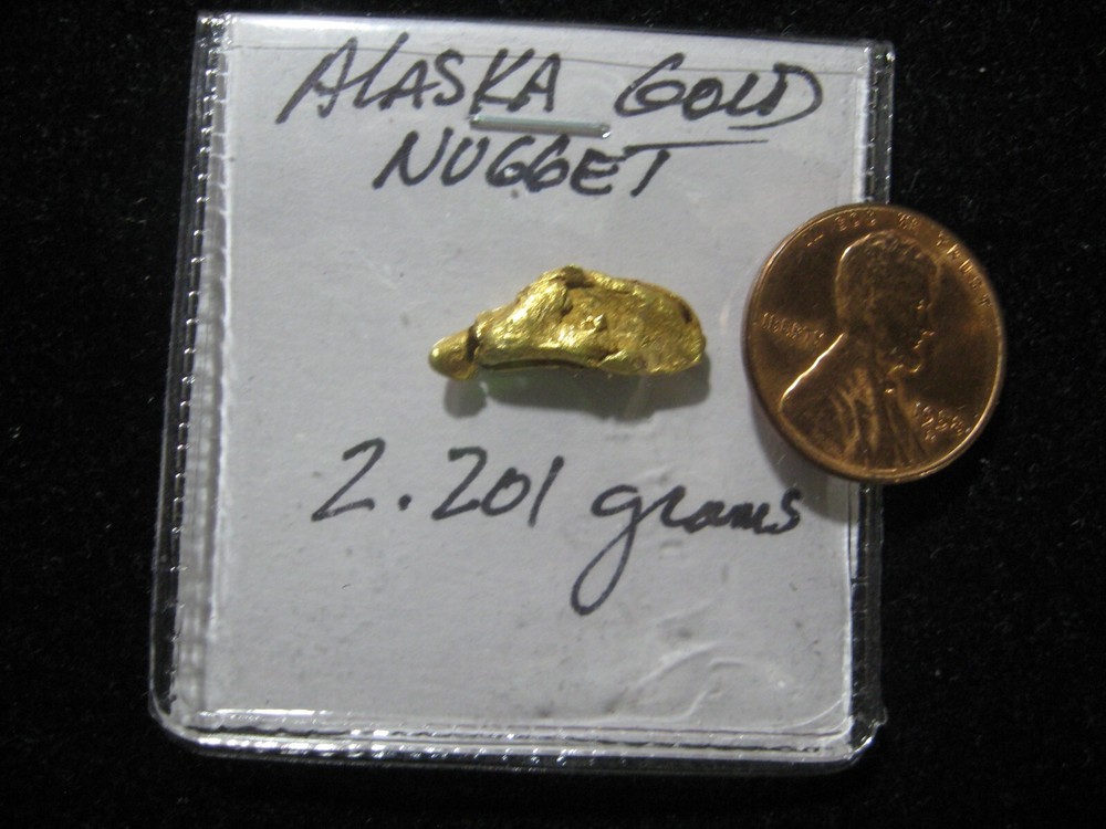 ALASKA GOLD 2.201  GRAMS