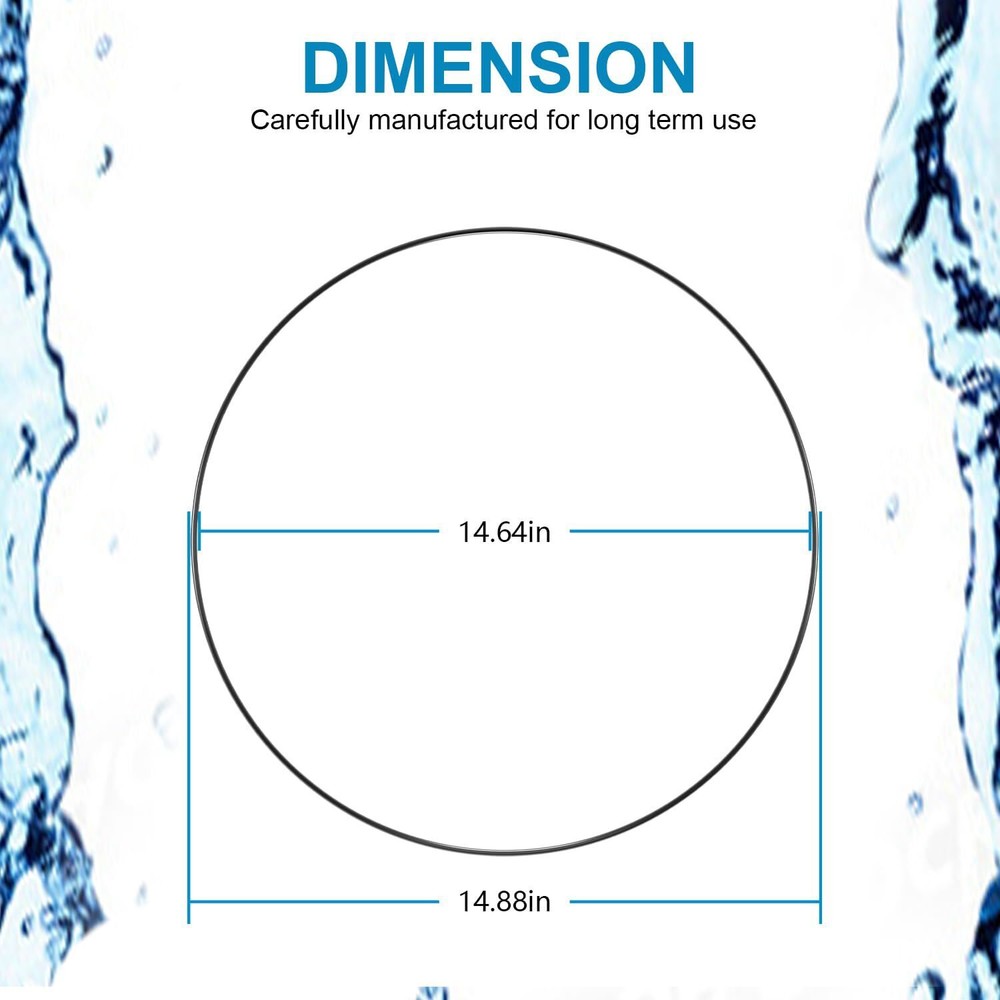 006713F O-Ring Gasket for Raypak Heater Heat Exchanger 185-405 206-406 207-407