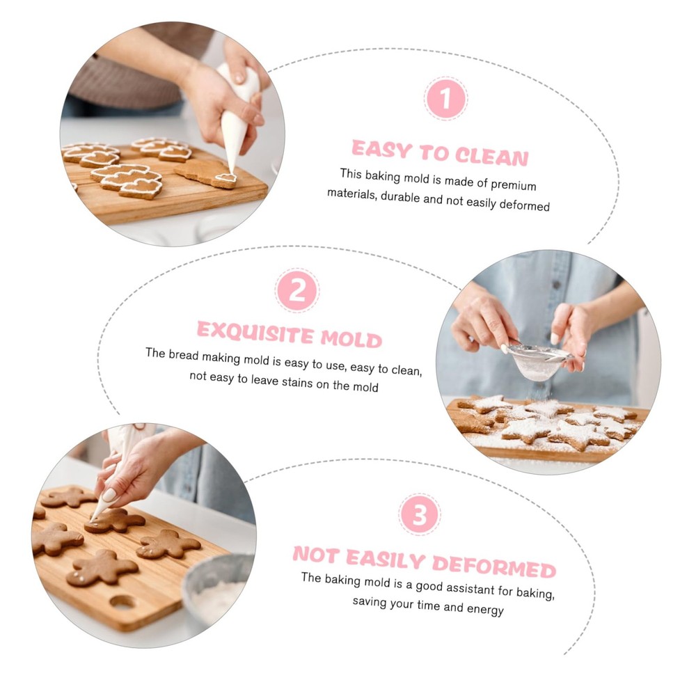 Cat Head Shape Non Stick Toast Mold Fun Baking Tool Bread Cake Kitchen Cute