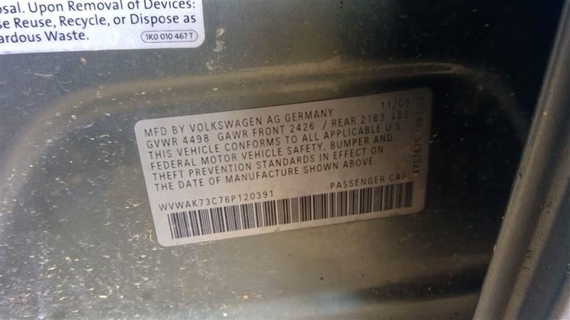 PASSAT 2006 Fuse Box Cabin 6970
